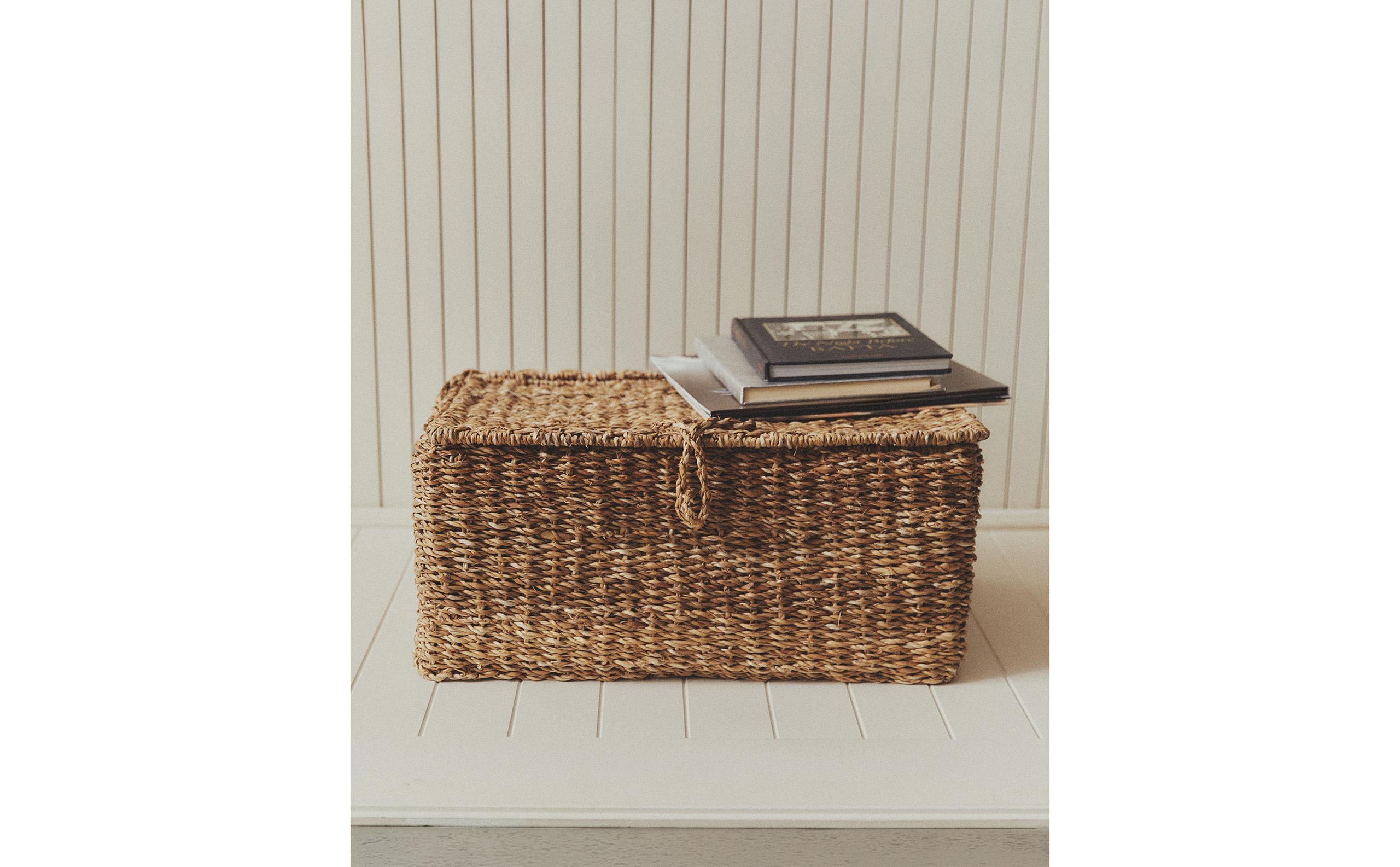 シーグラスバスケット リッド | Zara Home 日本/Japan