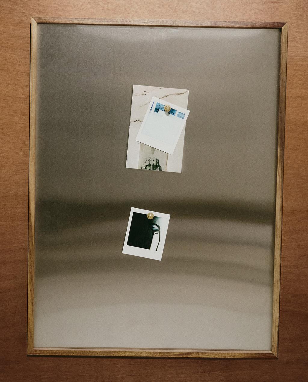 PIZARRA IMANTADA CON MARCO DE MADERA