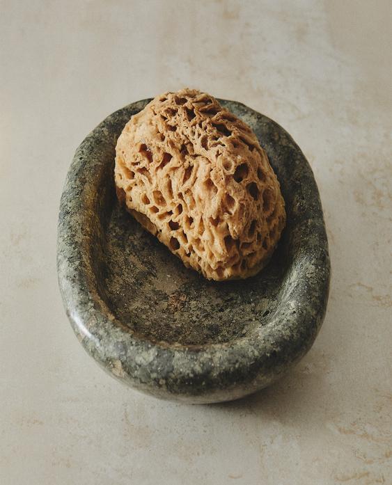 GREENISH CONCAVE MARBLE TRAY