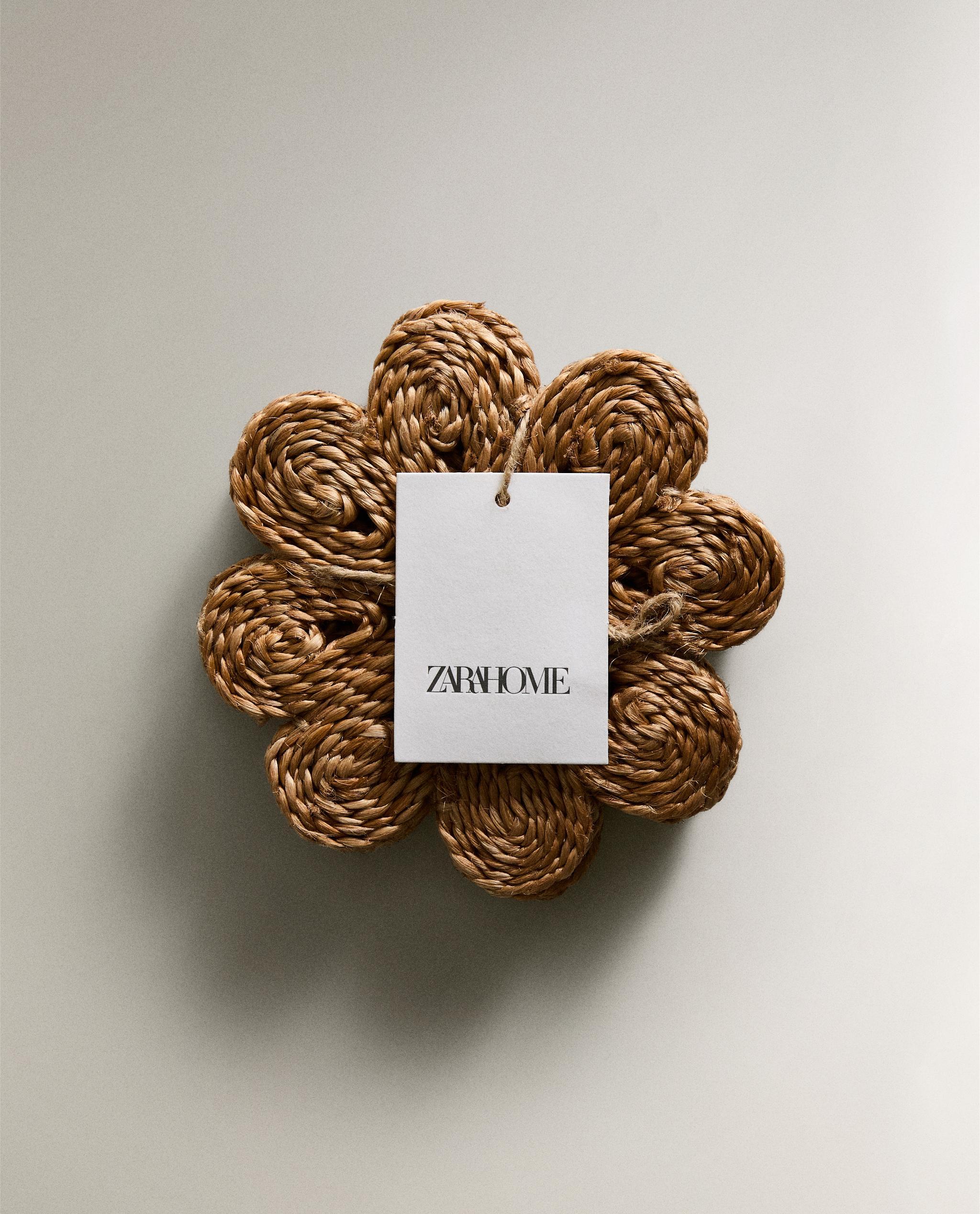 PACK OF RAFFIA COASTERS (PACK OF 4) product thumbnail 8
