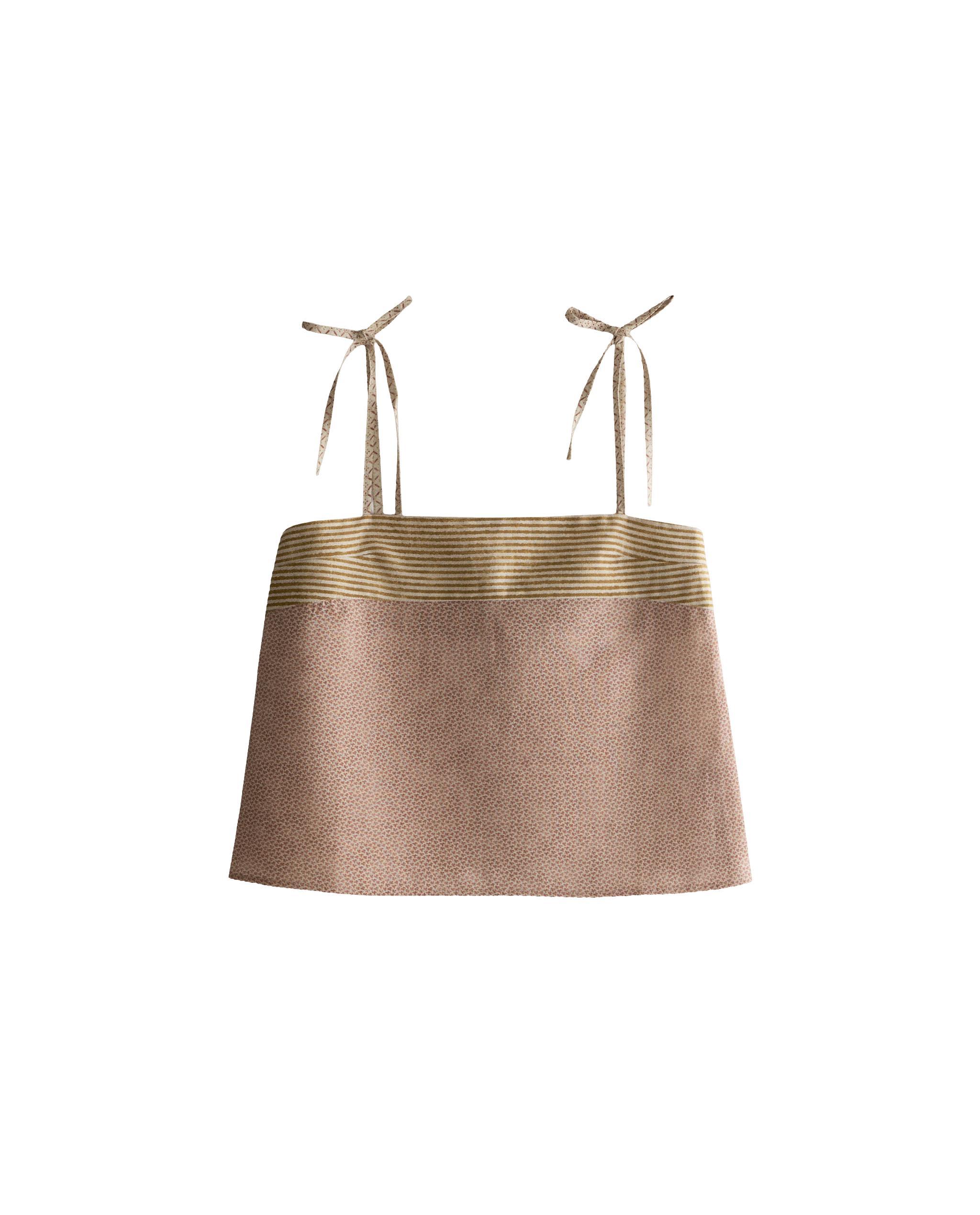 TOP WITH CONTRAST PRINT | KATHARINE POLE product thumbnail 3