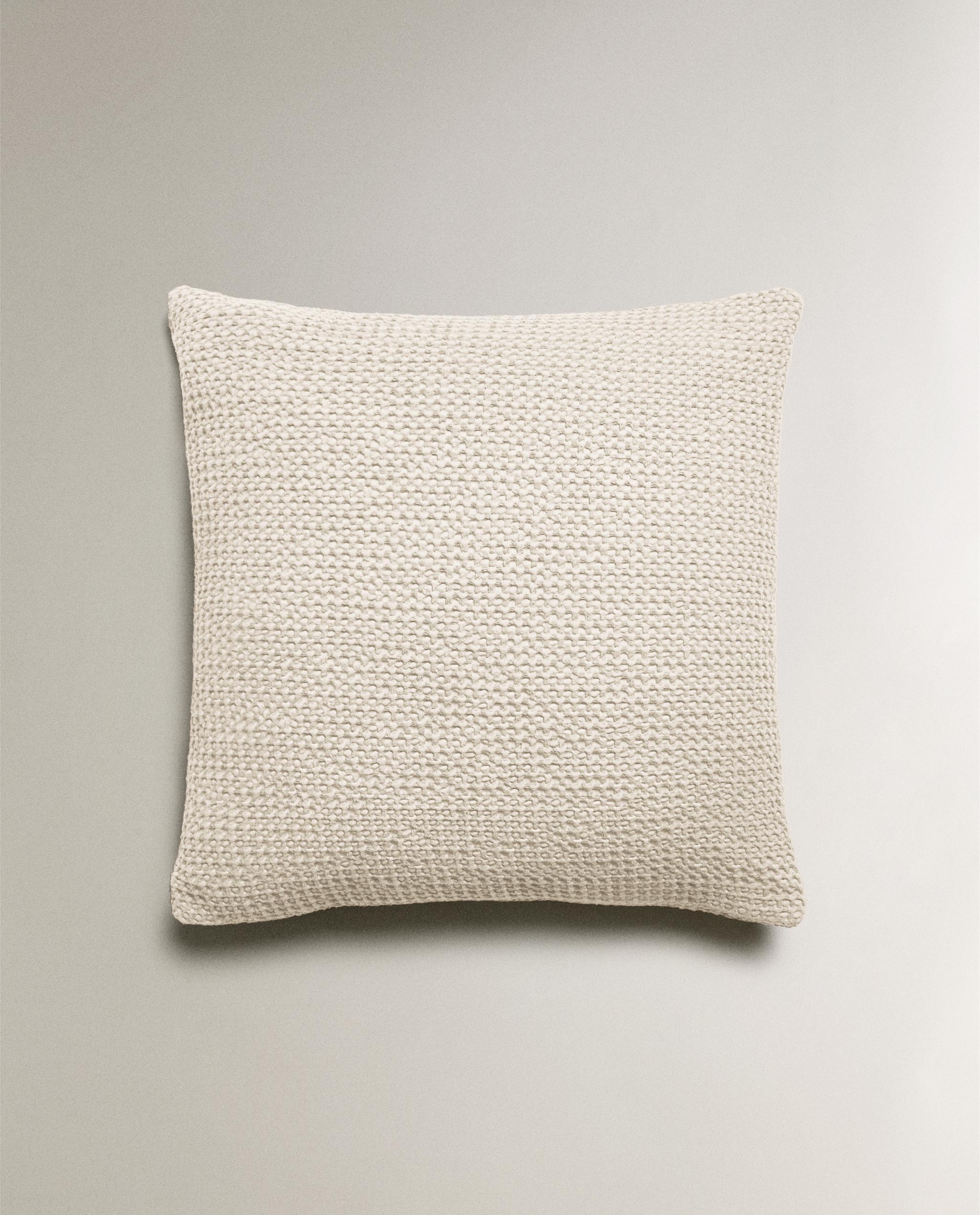 クッションカバー ワッフルファブリック | Zara Home 日本/Japan