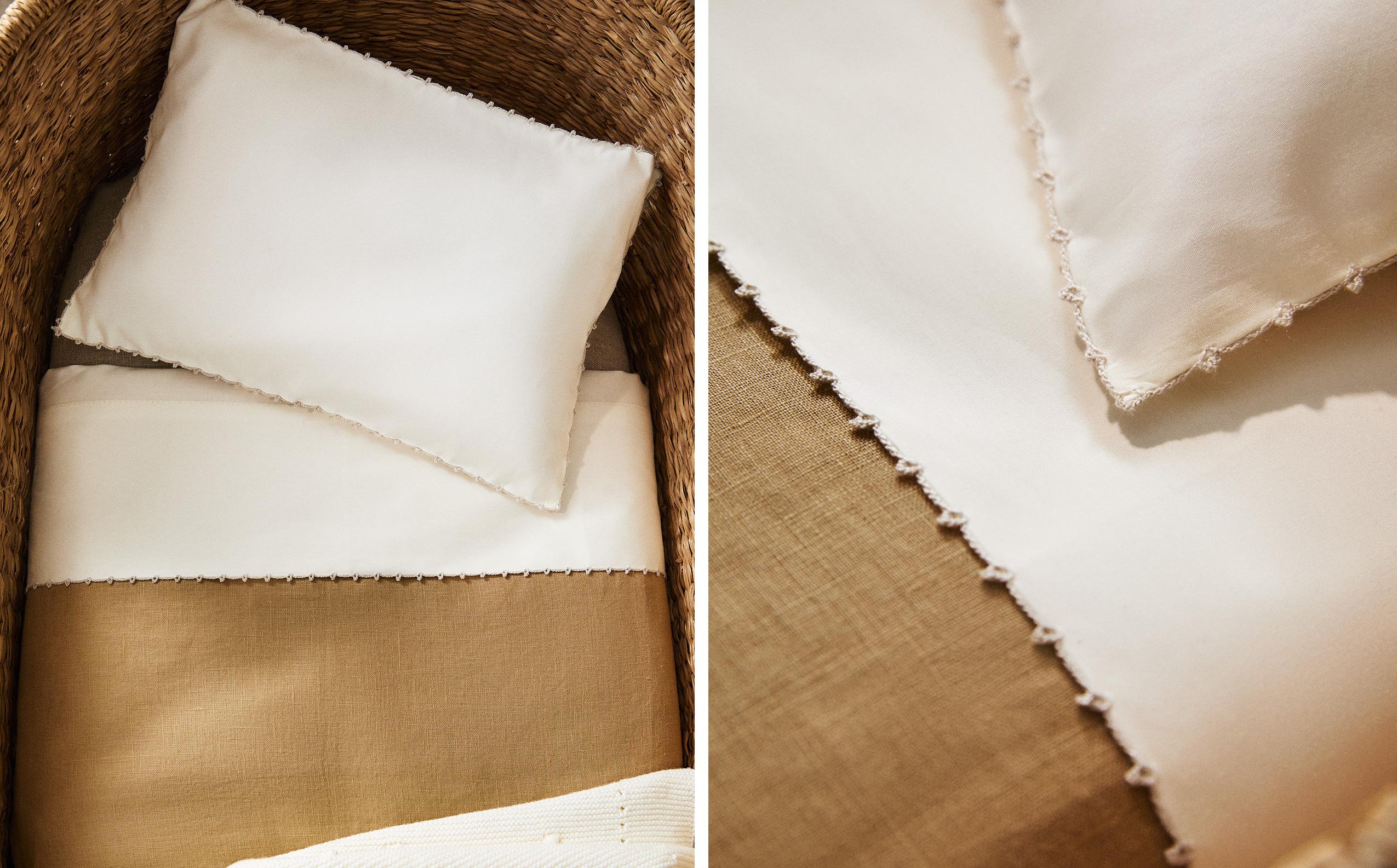 MINI COT SHEET SET WITH TRIM product thumbnail 6