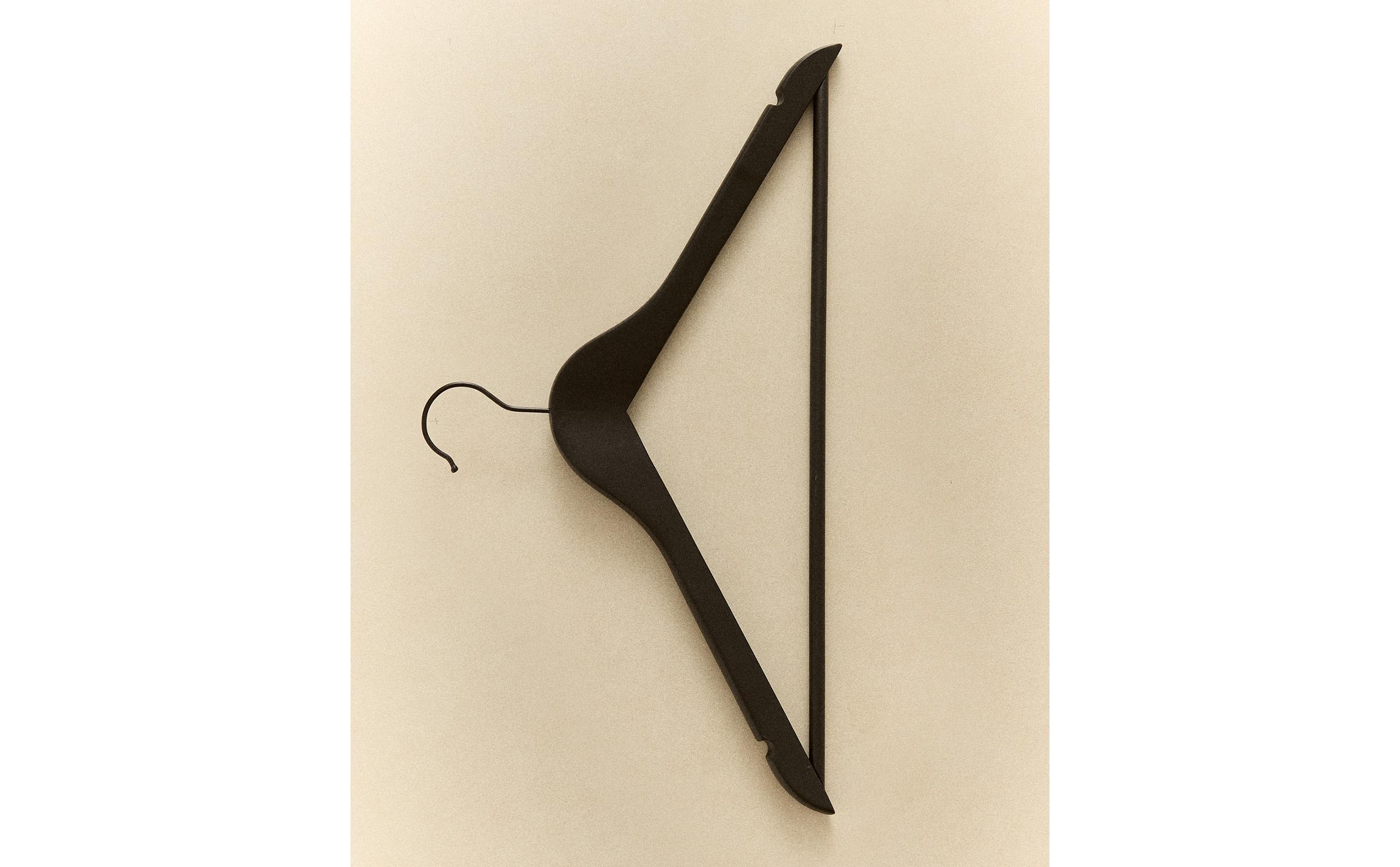 LACQUERED WOODEN HANGER (SET OF 3) | Zara Home United States