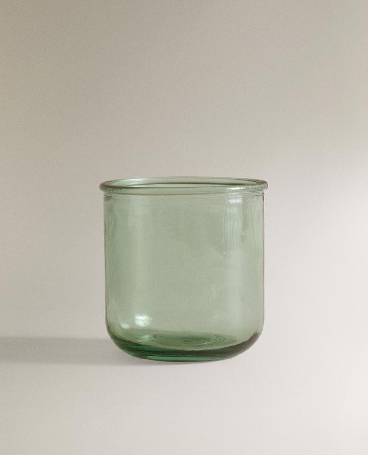 GREEN TOOTHBRUSH HOLDER