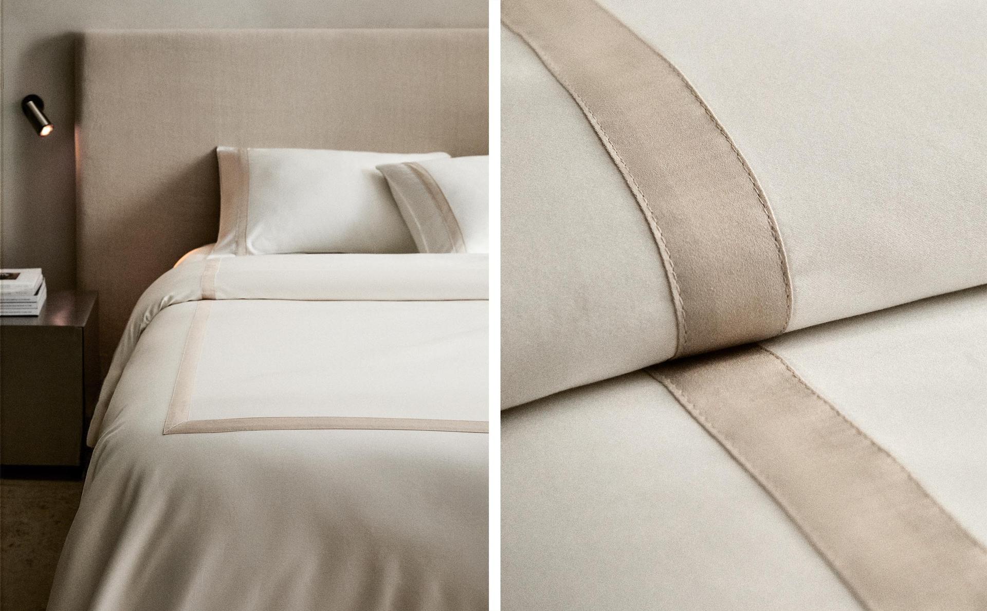 SATEEN DUVET COVER WITH BORDER (300 THREAD COUNT) SATEEN DUVET COVER WITH BORDER (300 THREAD COUNT)