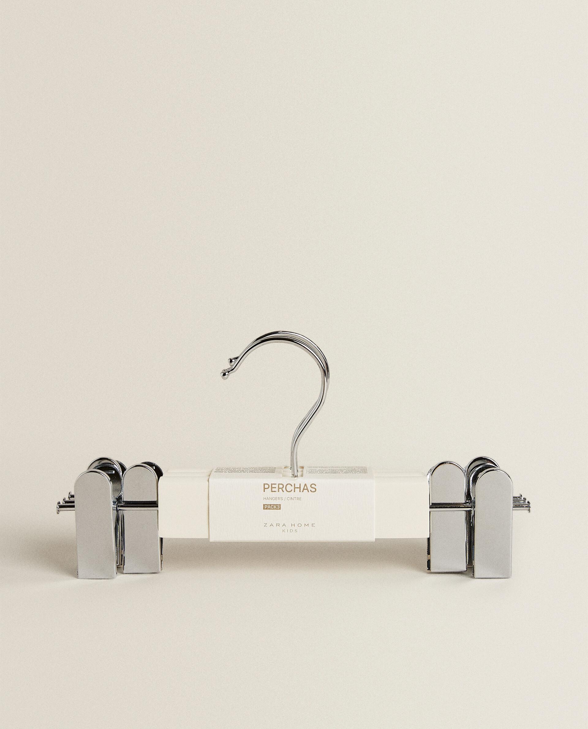 キッズ 木製ハンガー ピンチ付き（3本セット） | Zara Home 日本