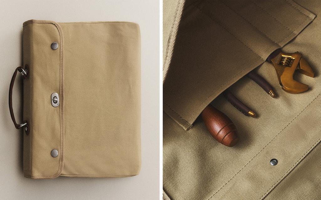 BOLSA CANVAS EXPANSÍVEL