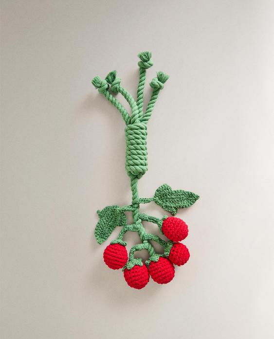 GIOCATTOLO MAZZO ANIMALI POMODORI