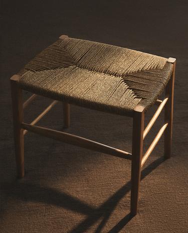 ASH AND SEAGRASS BENCH