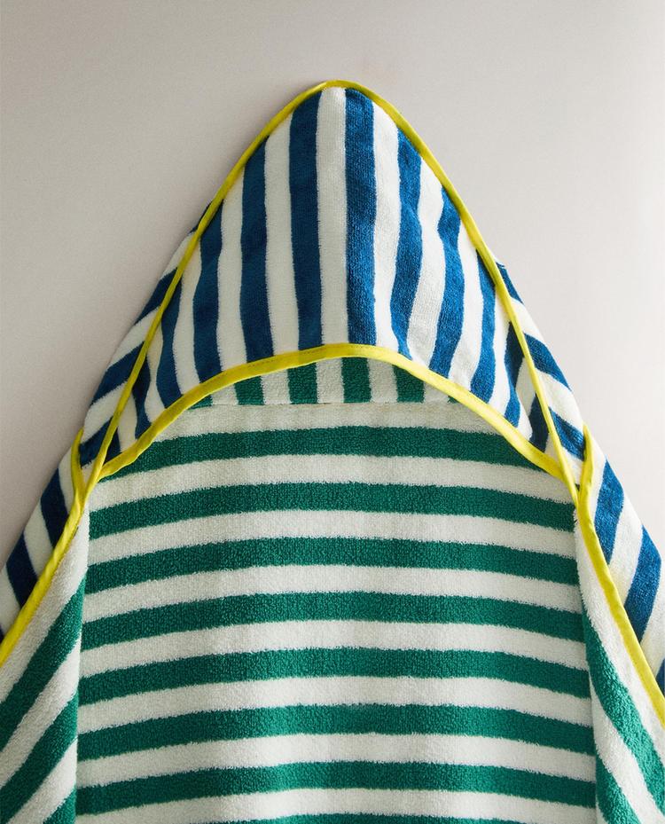 아기용 후드 목욕 타월 X THE ANIMALS OBSERVATORY