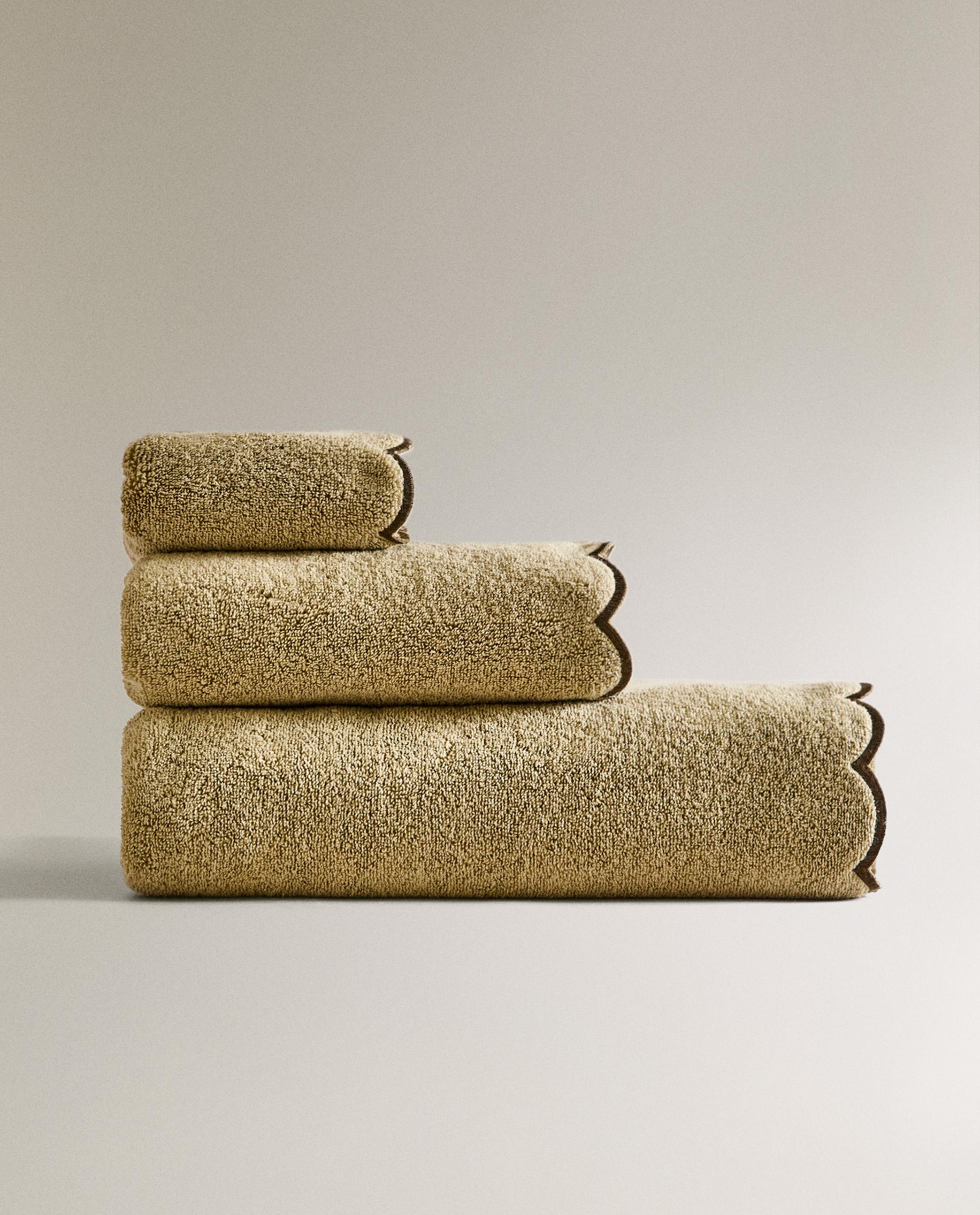 スカラップエッジ バスタオル | Zara Home 日本/Japan