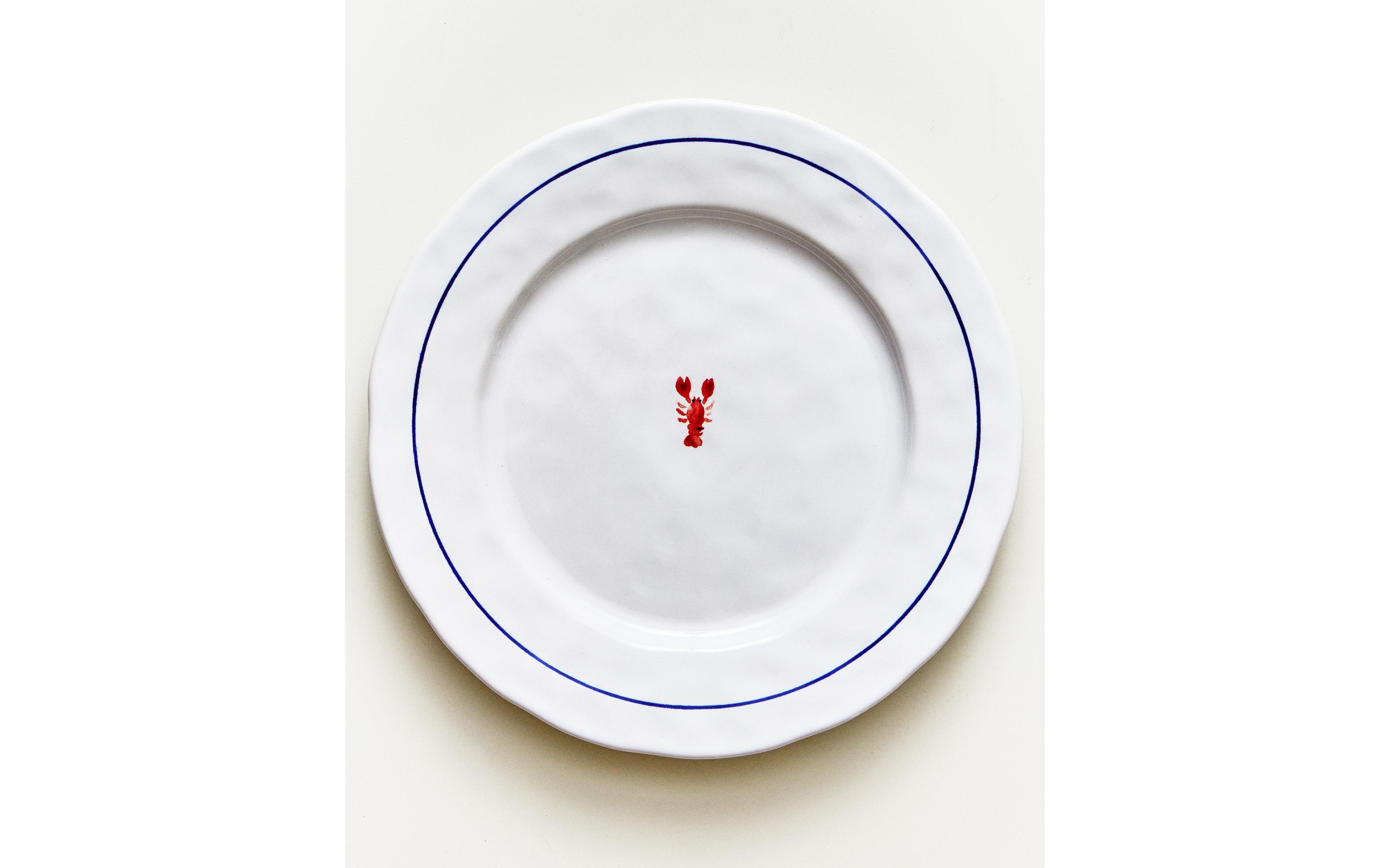 STONEWARE LOBSTER DINNER DISH product thumbnail 2