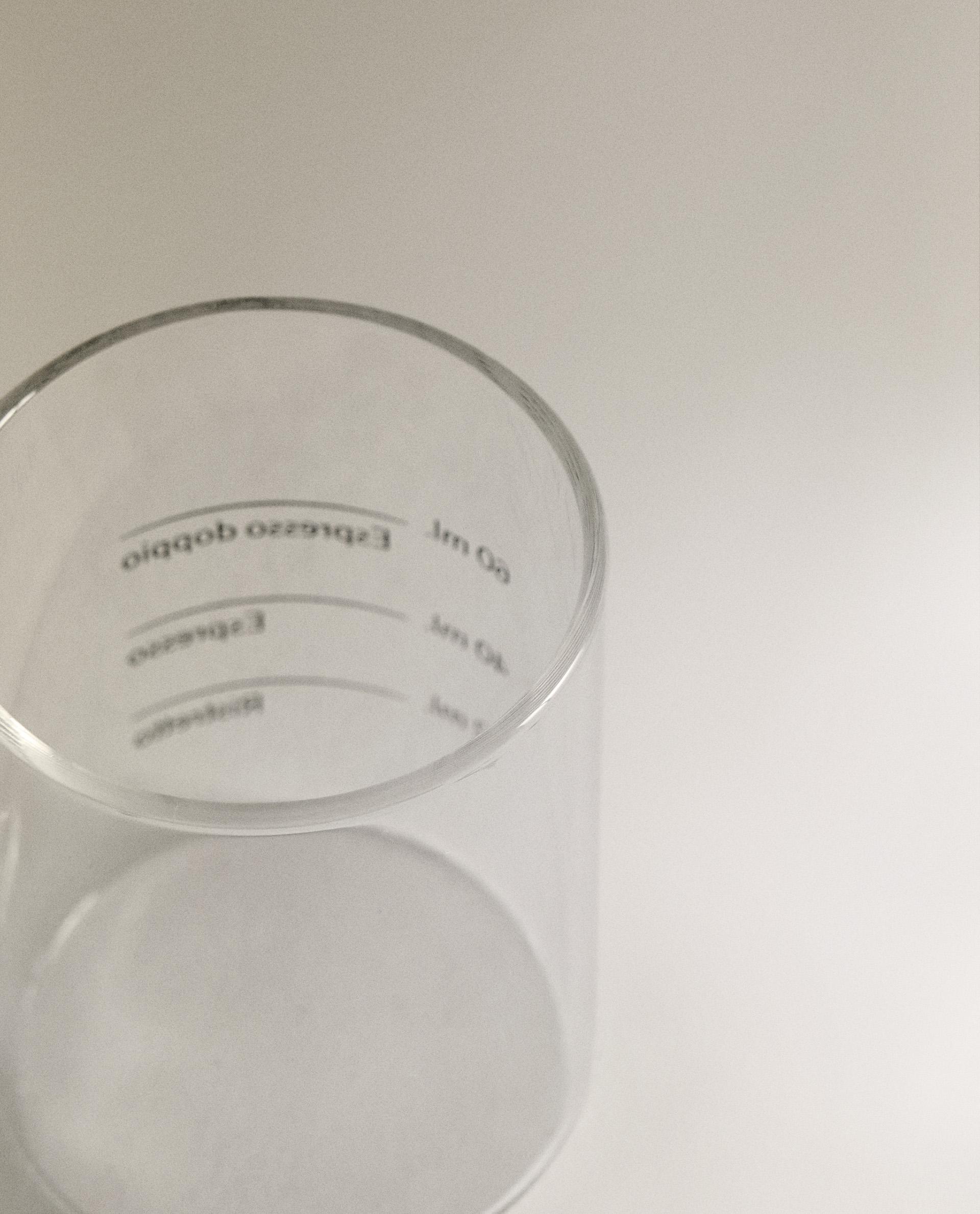 BOROSILICATE GLASS MUG WITH TRANSFER product thumbnail 5