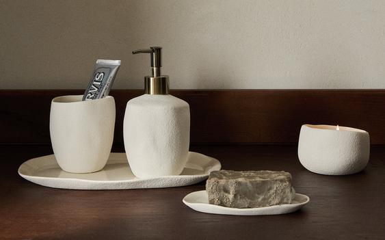 ACCESORIOS DE BAÑO TEXTURA
