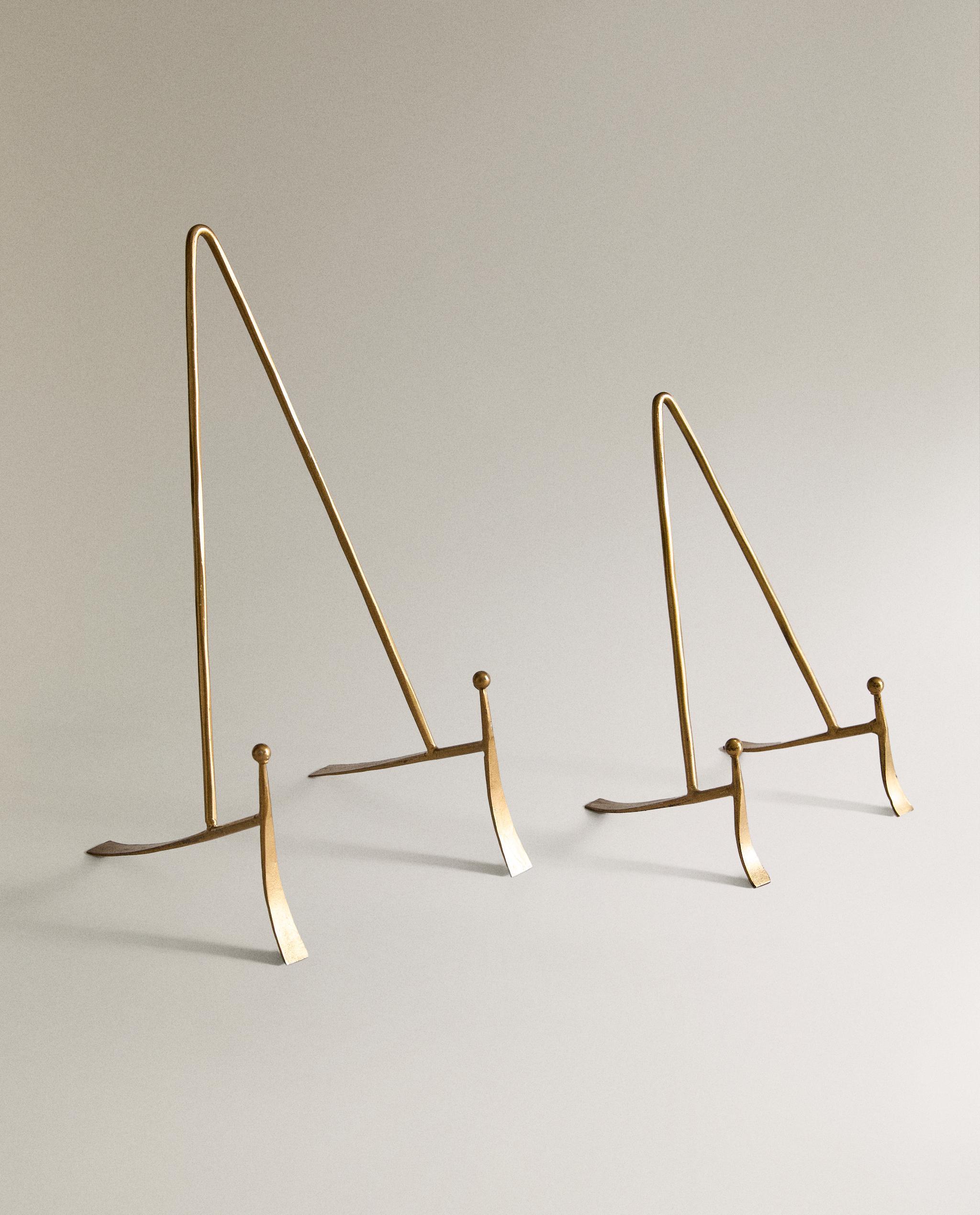 GOLD METAL DISPLAY STAND | Zara Home Canada