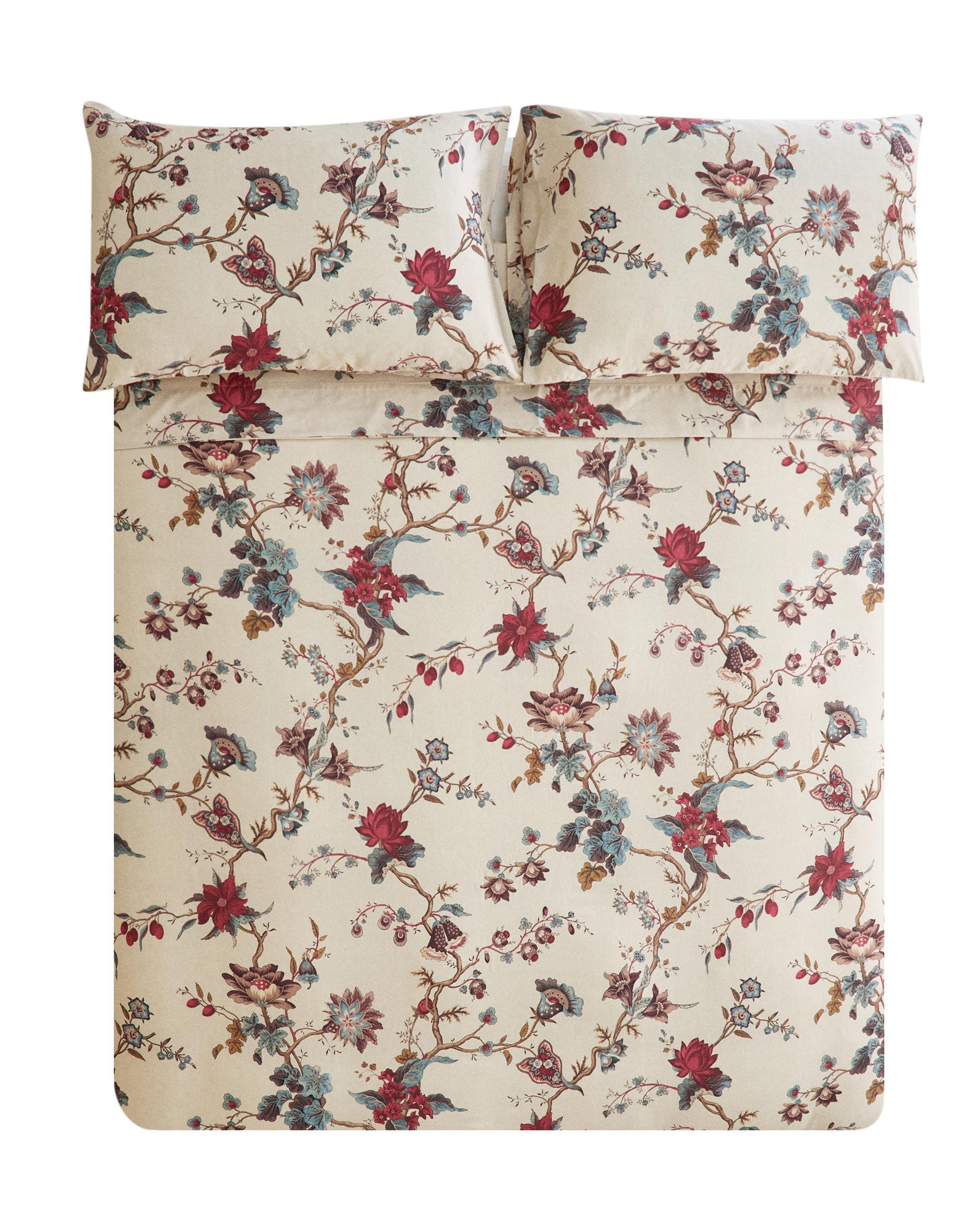 FLORAL SATEEN BED LINEN | KATHARINE POLE product thumbnail 5