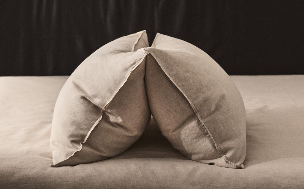 WASHED LINEN PILLOWCASE (160 GxM²)