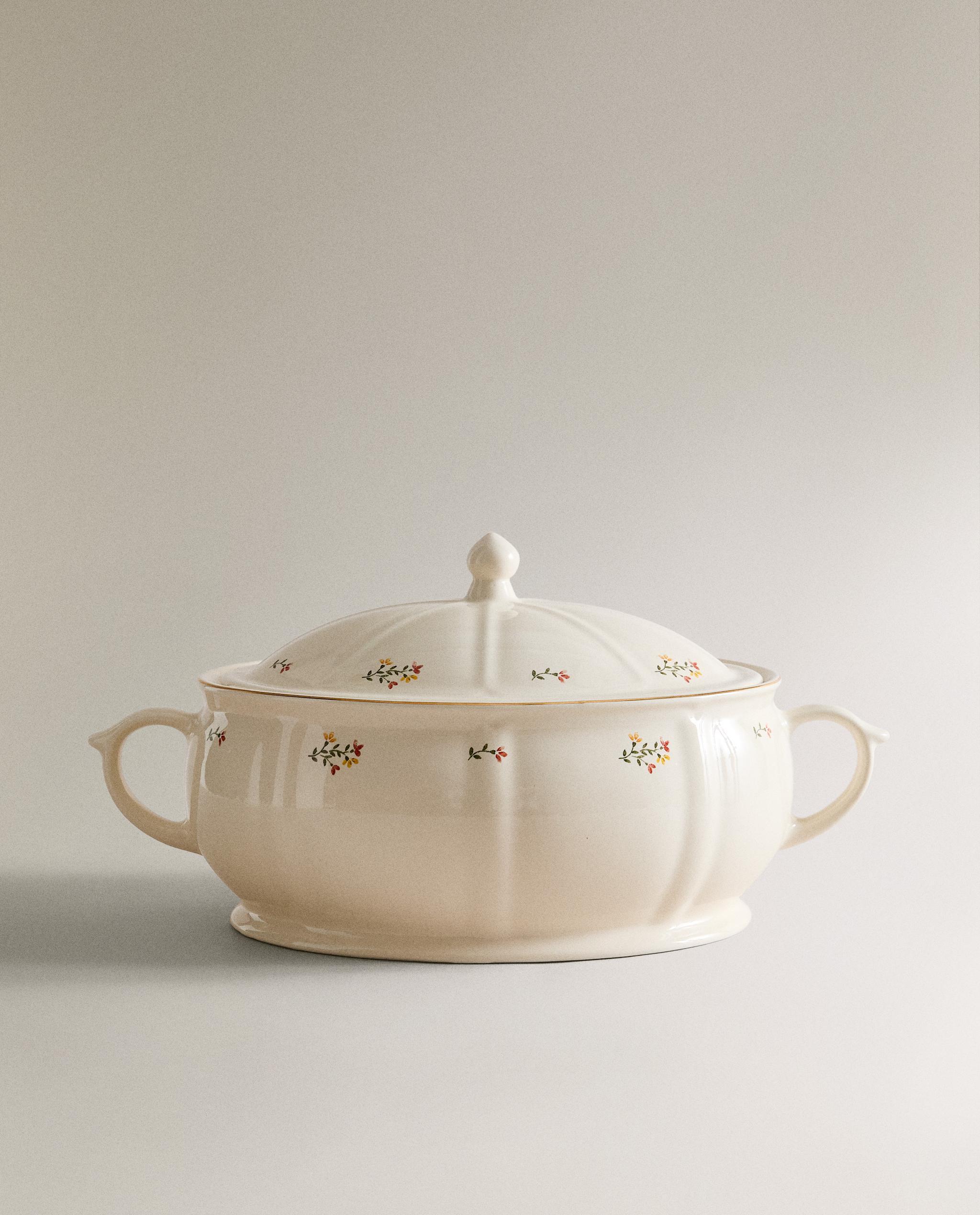 FLORAL PORCELAIN TUREEN product thumbnail 9