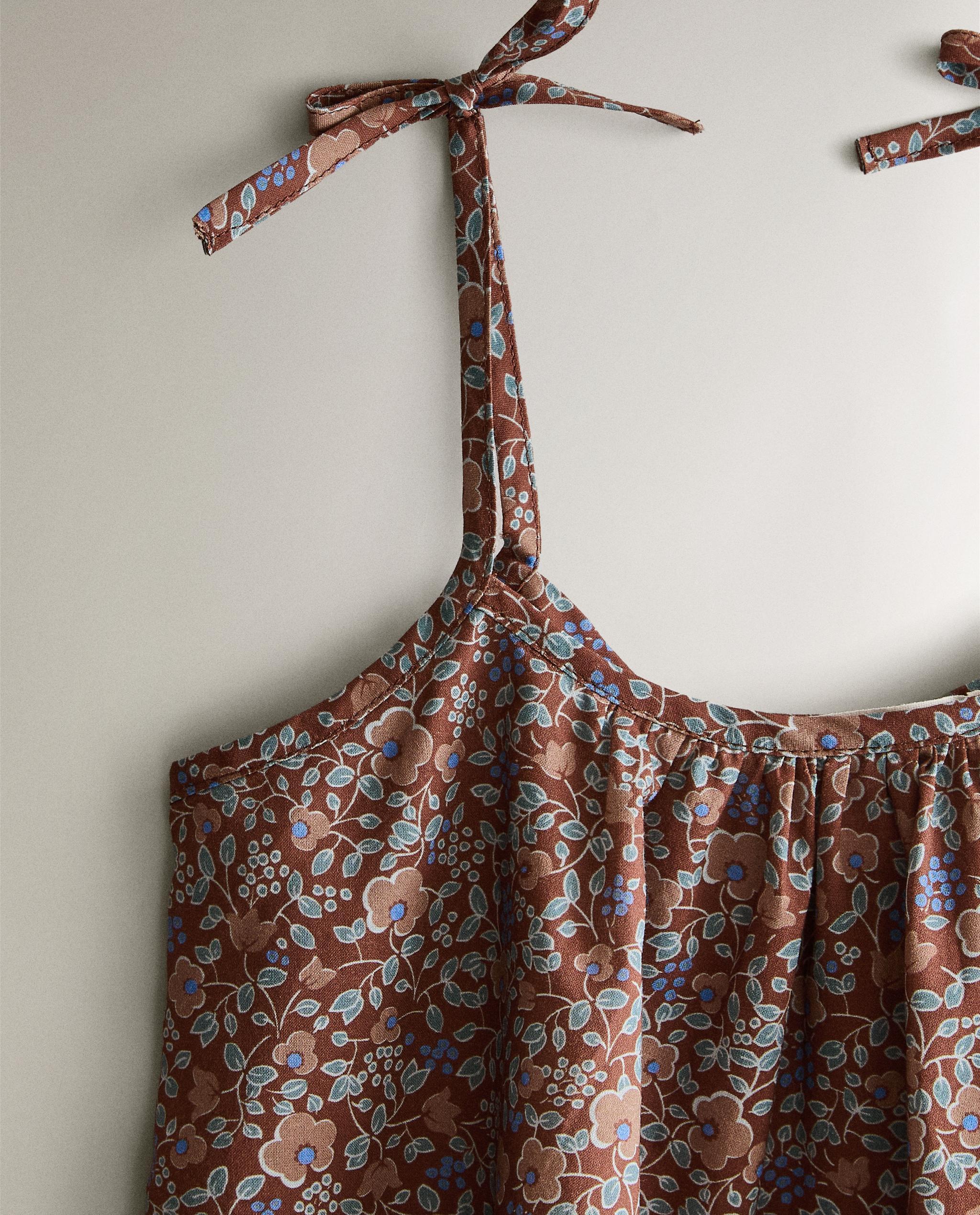 KIDS' FLORAL BEACH DRESS product thumbnail 2