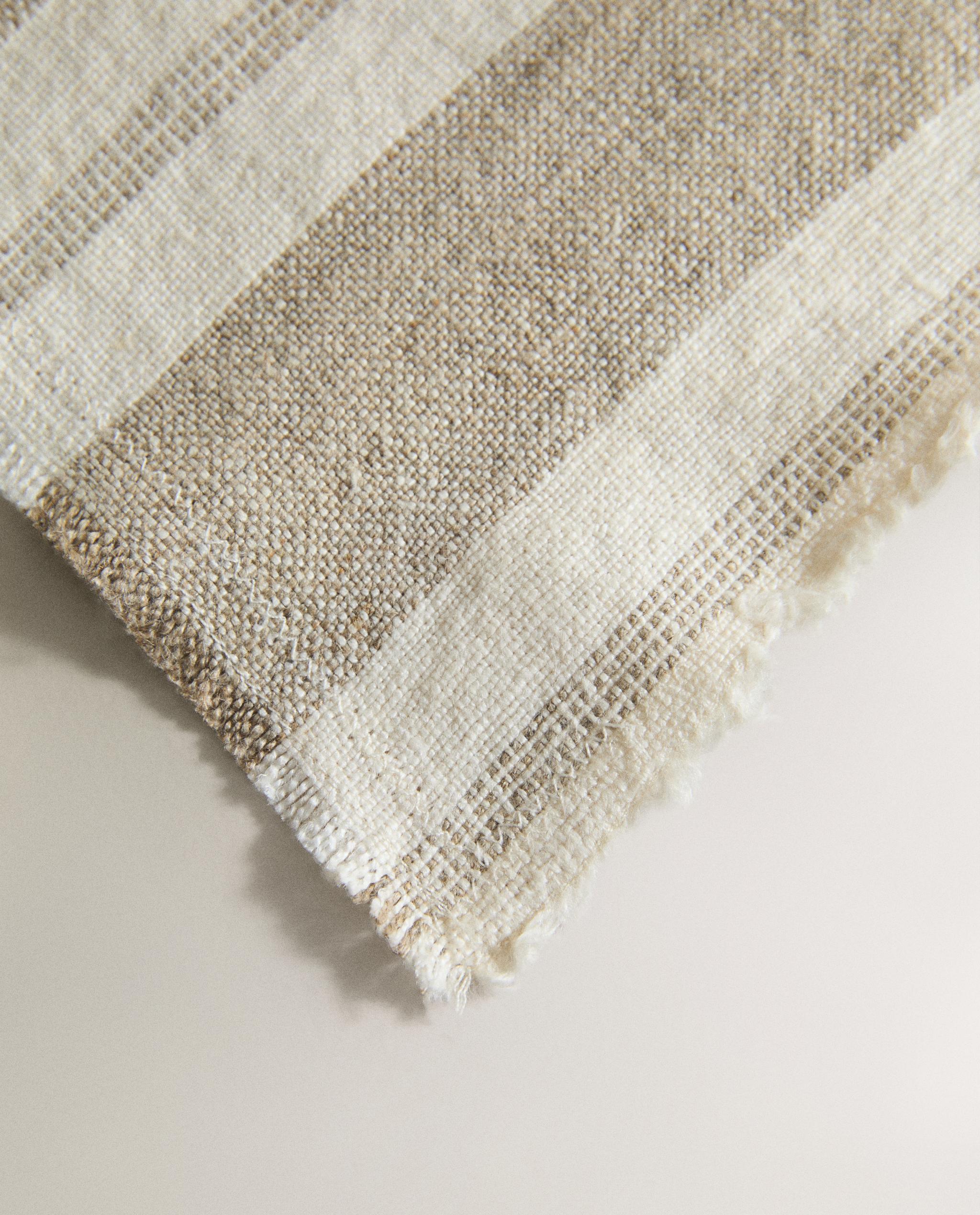 STRIPED HEAVY LINEN NAPKINS (PACK OF 2) product thumbnail 6