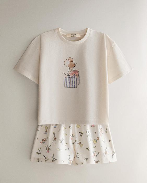 SET PIJAMA INFANTIL RATONCITO