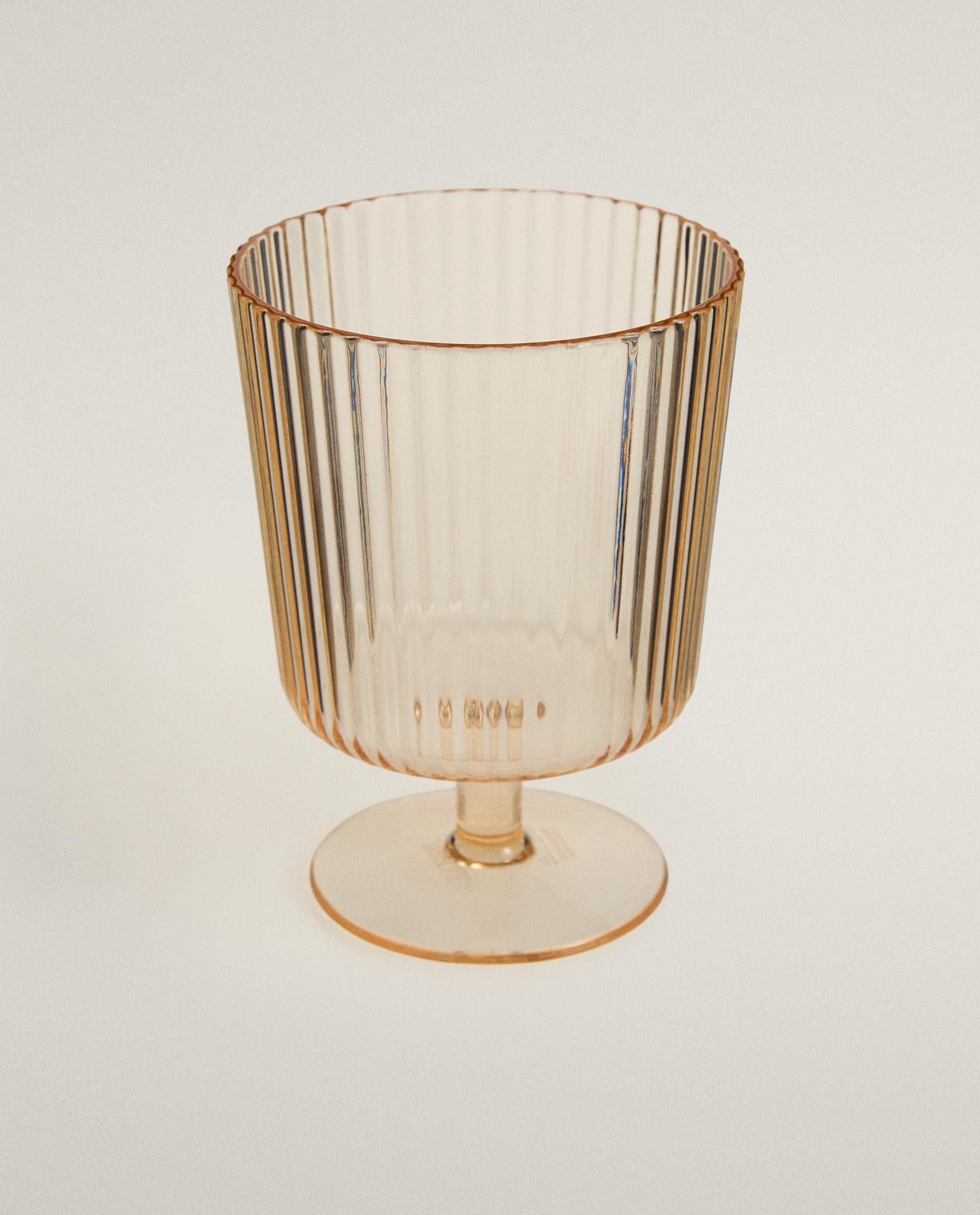 STRIPED MACRAMÉ WINE GLASS product thumbnail 8