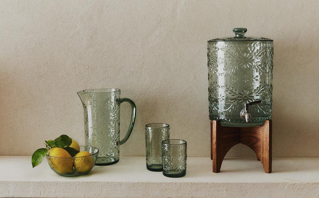 FLORAL ACRYLIC TUMBLER SET FLORAL ACRYLIC TUMBLER SET