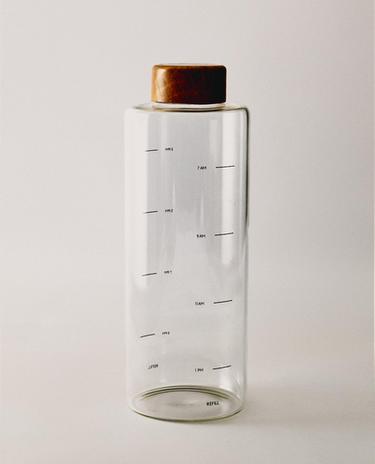 BOTELLA BOROSILICATO ROBLE