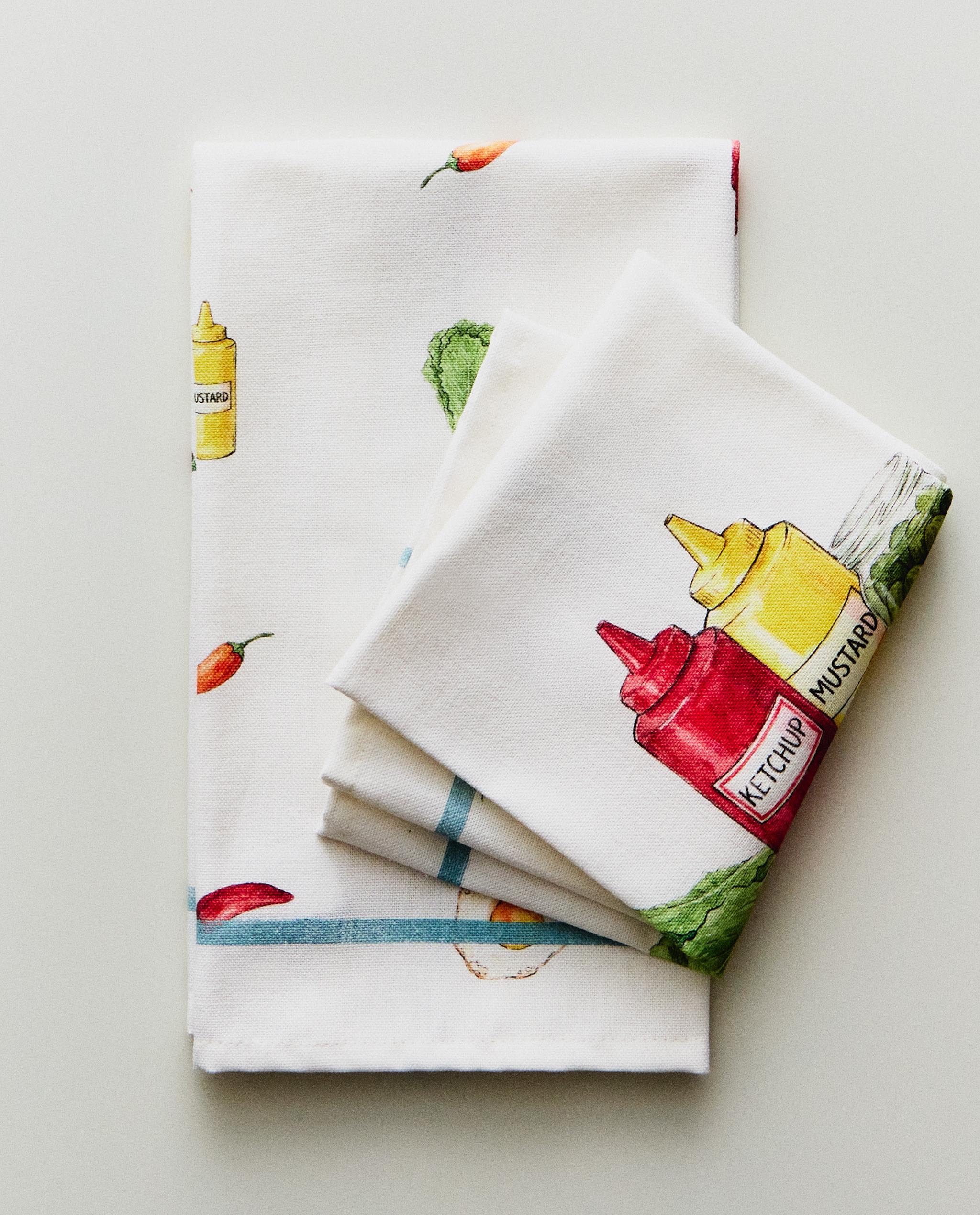 PACK OF BARBECUE TEA TOWELS (PACK OF 2) product thumbnail 9