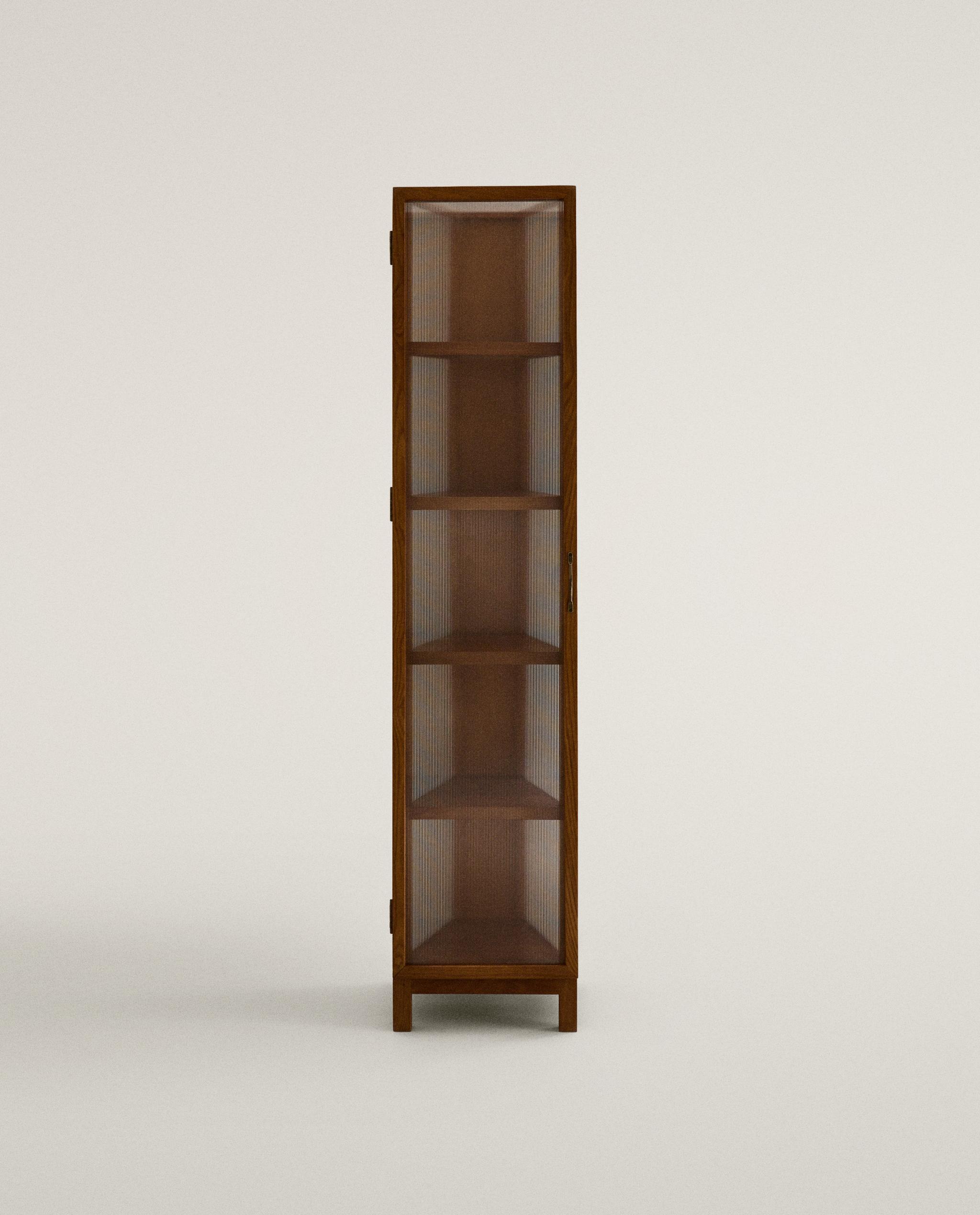 VITRINE BOIS DE FRÊNE PORTES VERRE — Zara Home