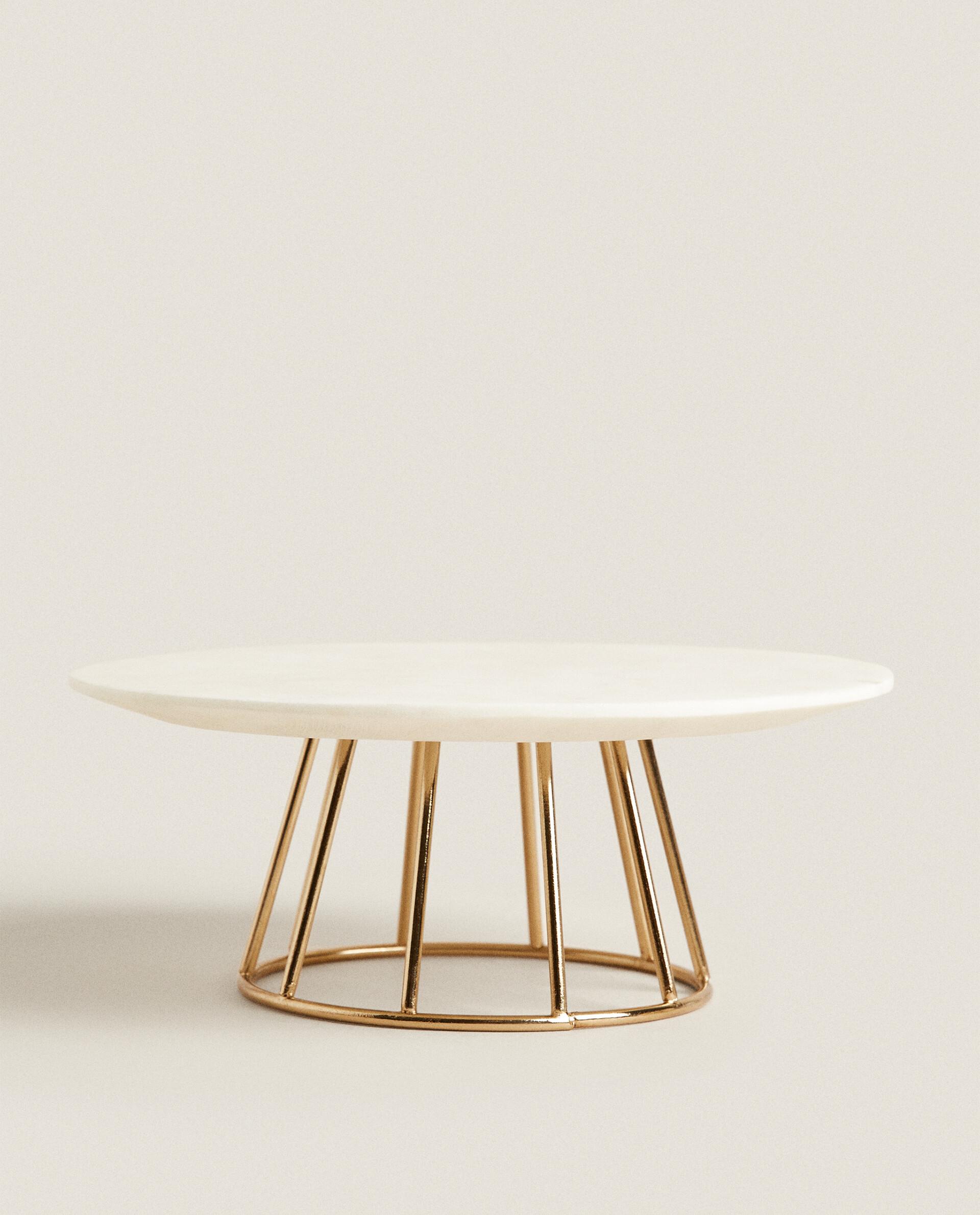 MARBLE AND METAL TEALIGHT HOLDER product thumbnail 3