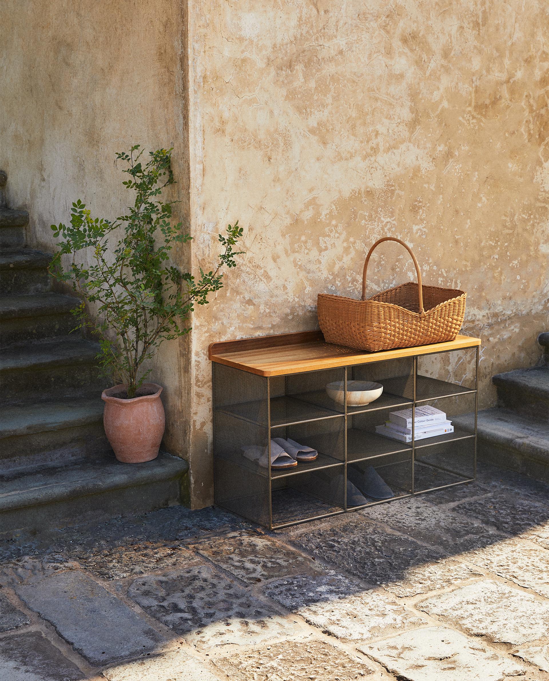 ウッド＆メタル ベンチ | Zara Home 日本/Japan