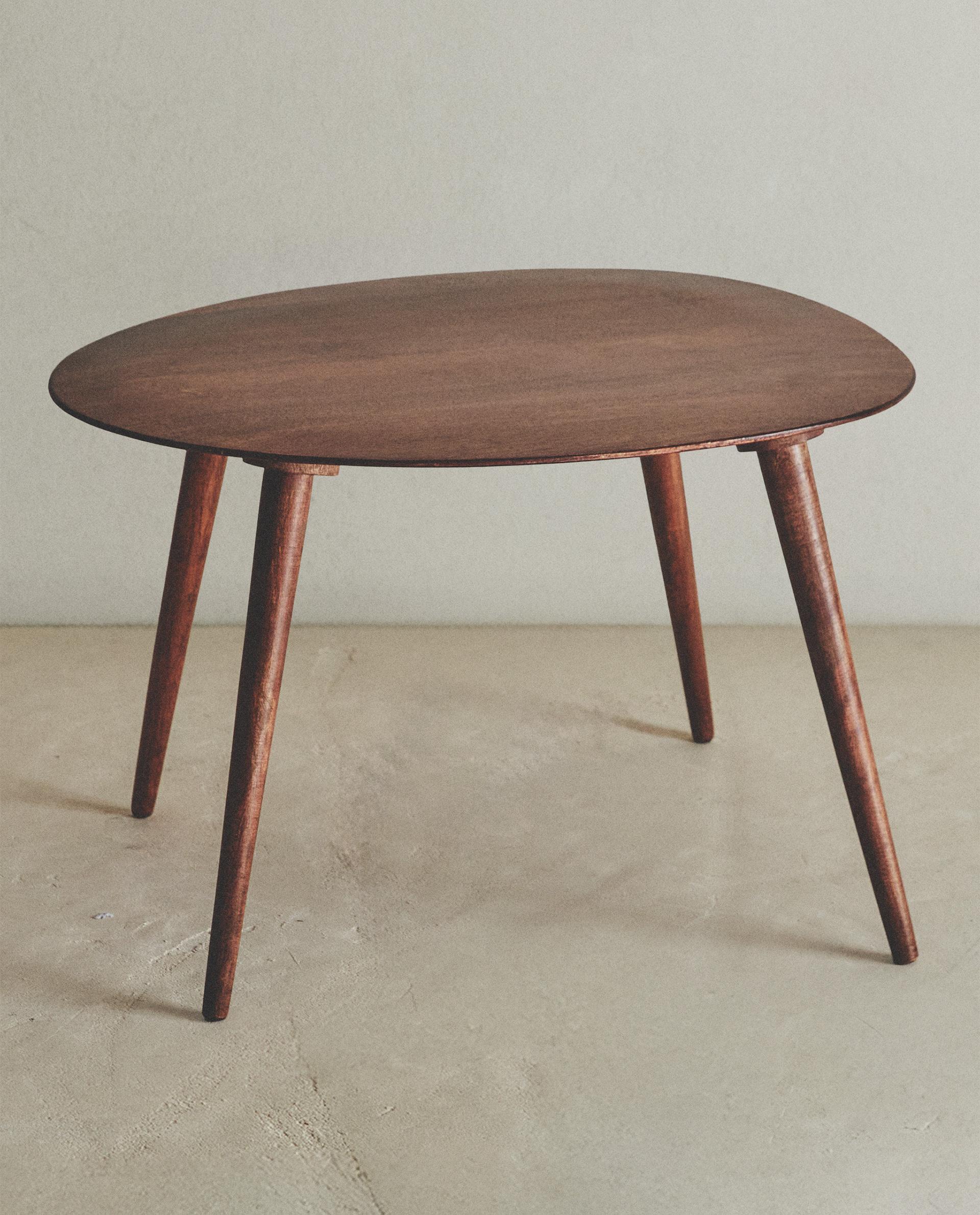 ZARA べべルウッドテーブル ZARAHOME べべルウッドテーブル 【公式通販】