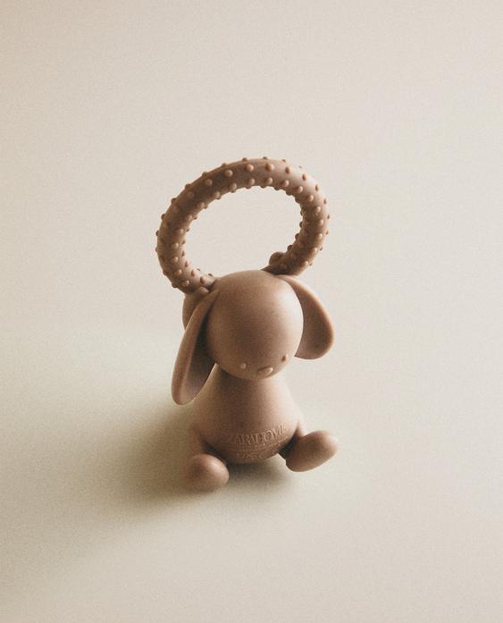 RABBIT SILICONE BABY TEETHER