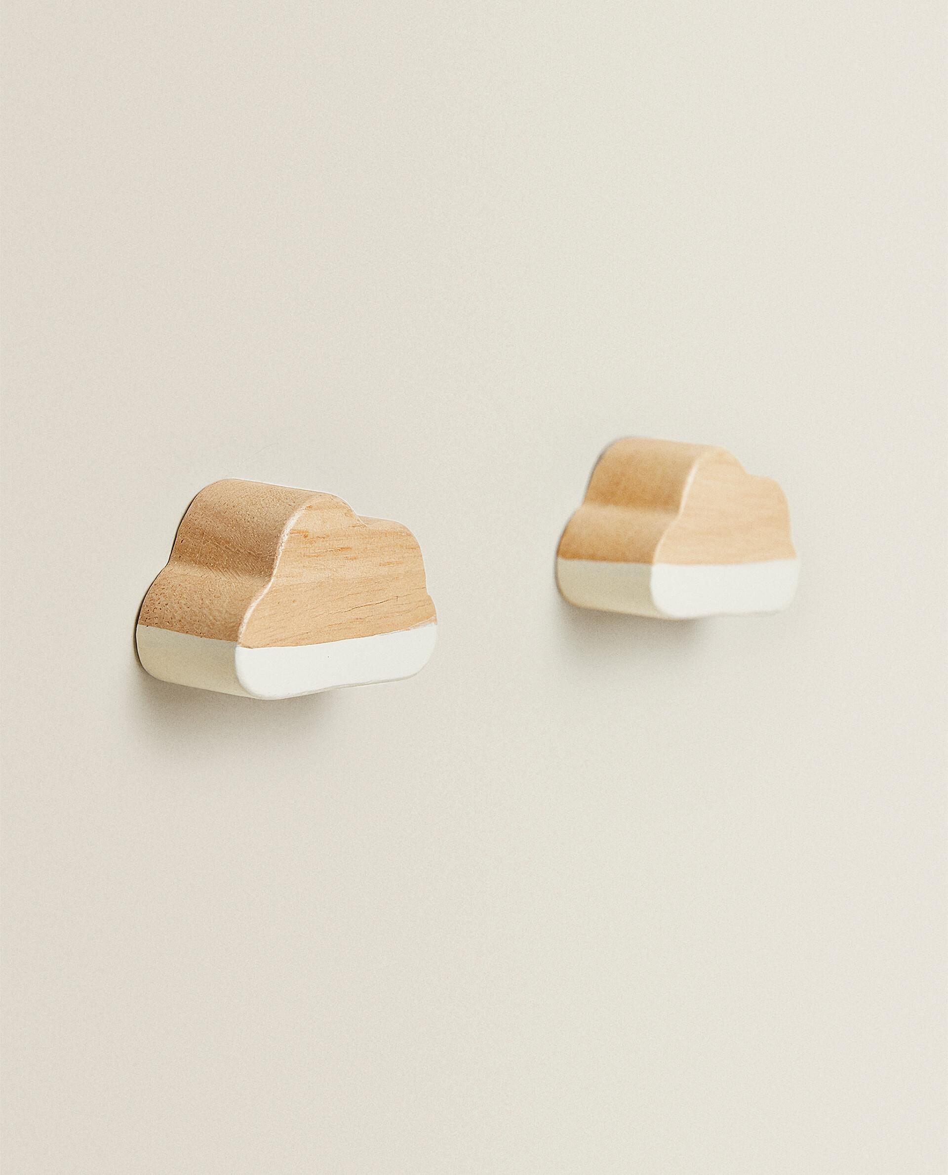 Lot De 14 Boutons De Meuble En Forme De Nuage - Pour Chambre D'Enfant - Décoratifs Et Ergonomiques