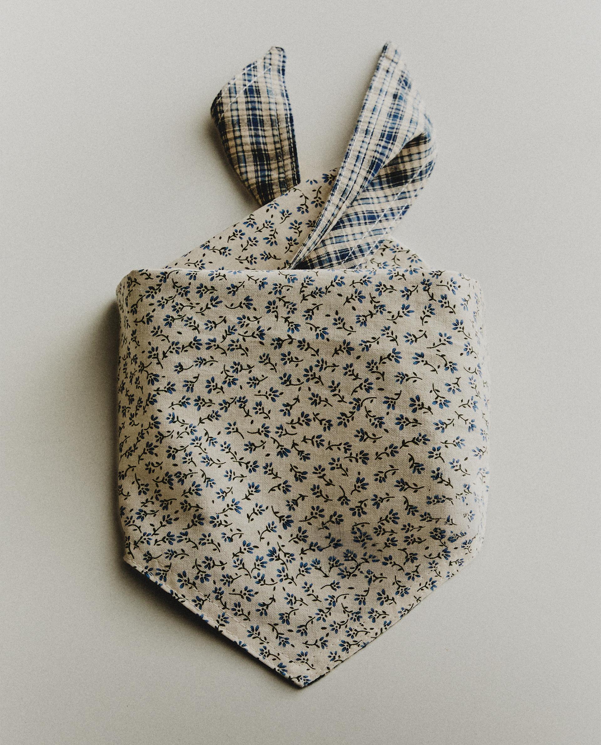 BANDANA ALGODÓN FLORES MASCOTAS BANDANA ALGODÓN FLORES MASCOTAS