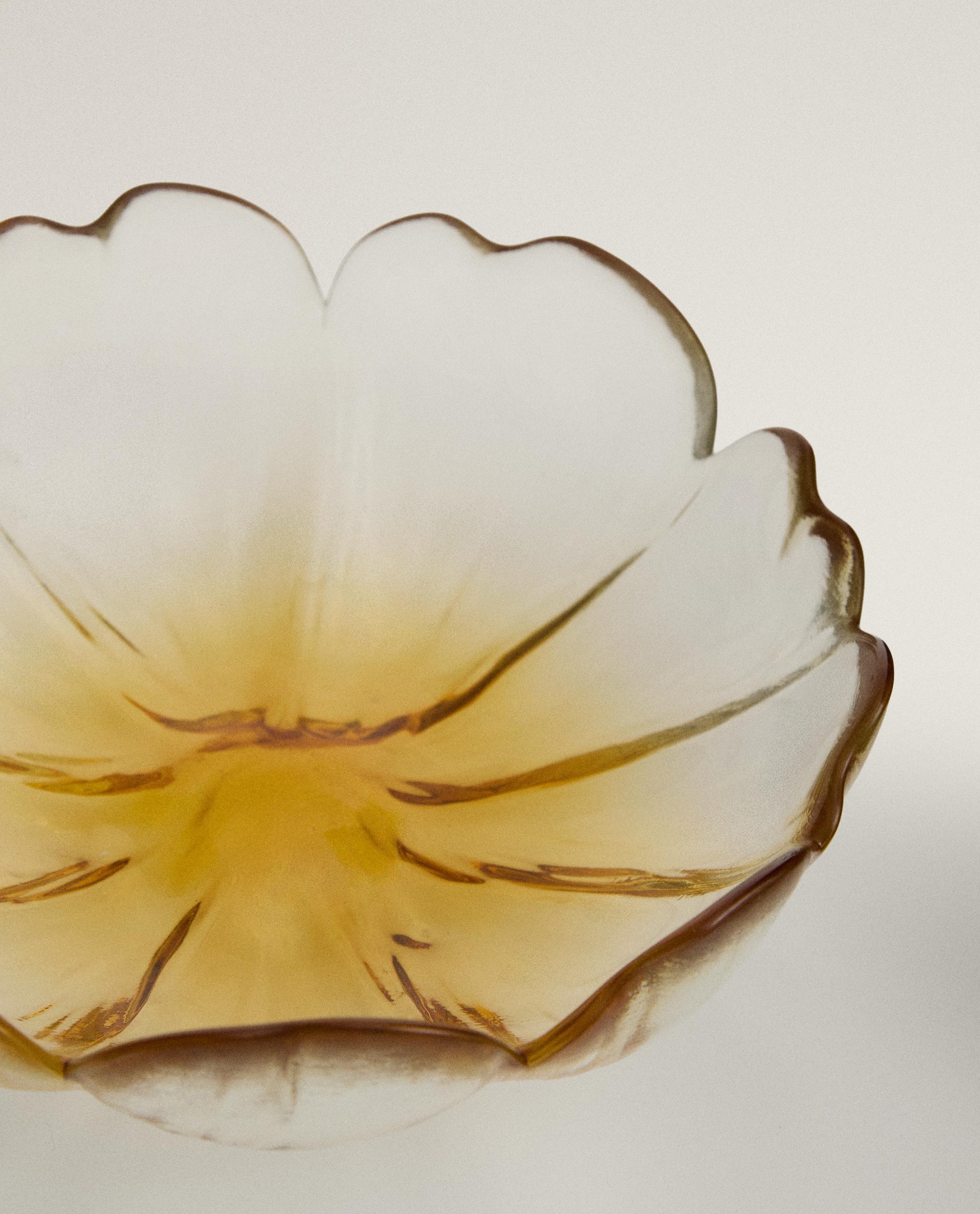 FLOWER GLASS BOWL product thumbnail 4
