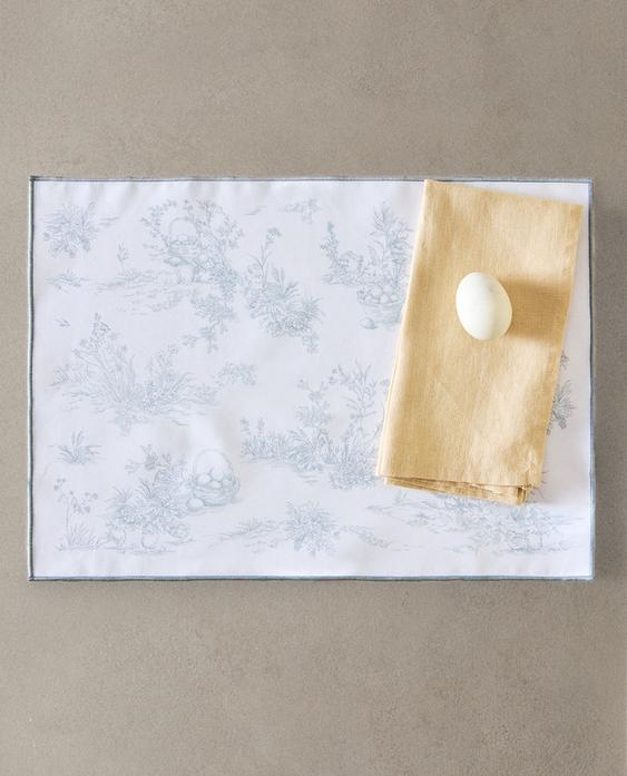 SET DE TABLE RÉSINE TOILE