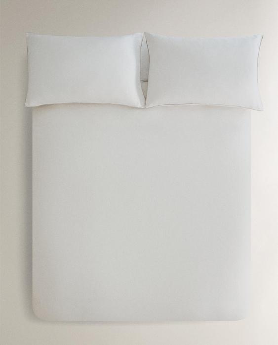 SET BETTBEZUG UND KOPFKISSENBEZÜGE AUS HANF