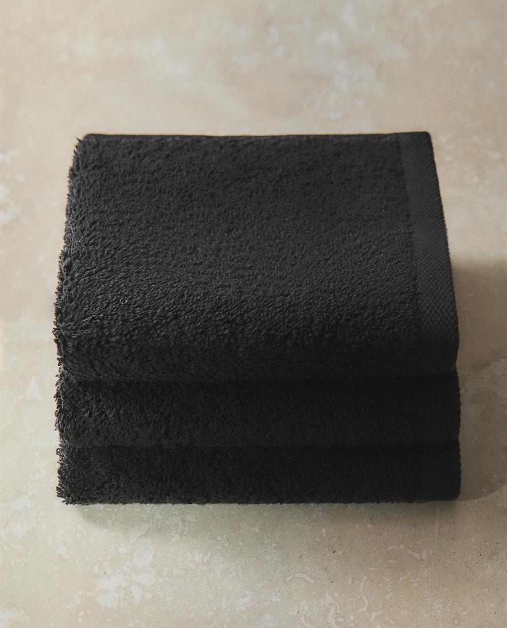 طقم مناشف يد من القطن عالي الجودة (طقم من 3 قطع)