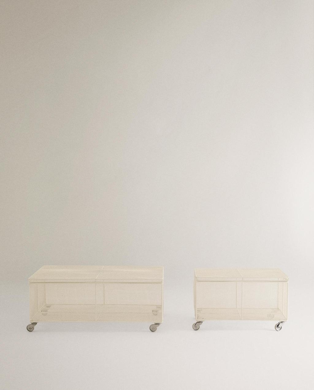 CESTA METAL RUEDAS