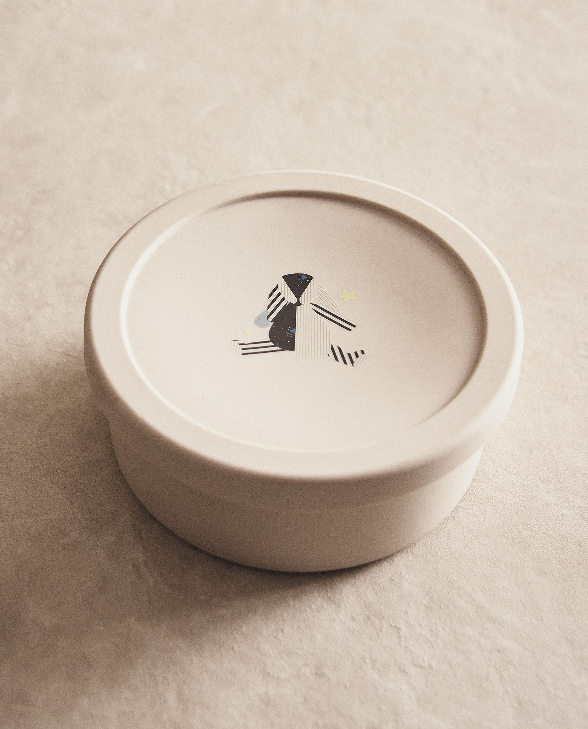 KIDS' RABBIT SILICONE LUNCH BOX | Zara Home Jordan