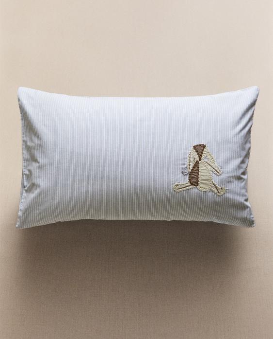 KIDS' RABBIT COTTON PILLOWCASE KIDS' RABBIT COTTON PILLOWCASE