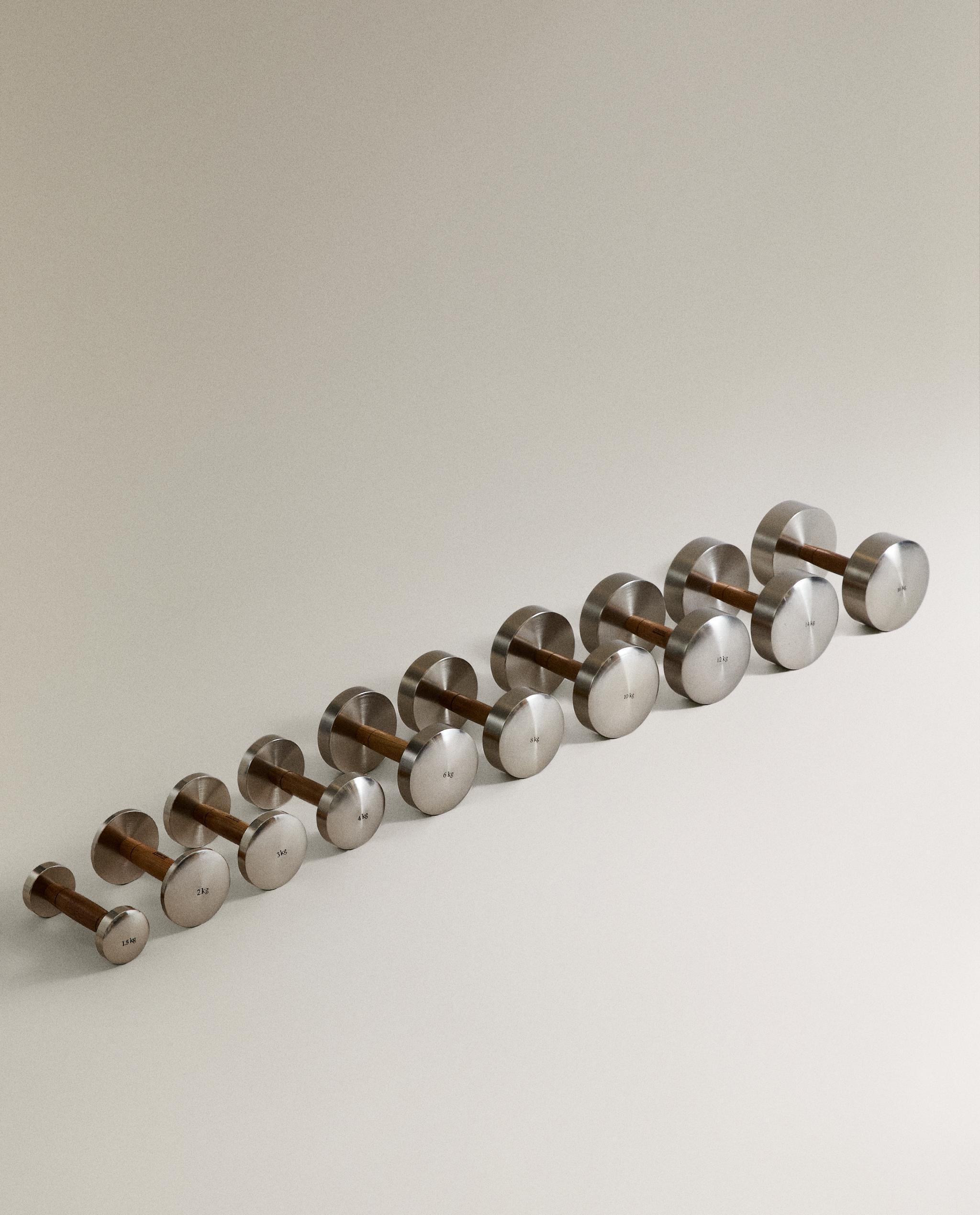 OAK WOOD AND STEEL DUMBBELL product thumbnail 8