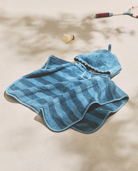 PONCHO PLAYA INFANTIL TIBURÓN PONCHO PLAYA INFANTIL TIBURÓN