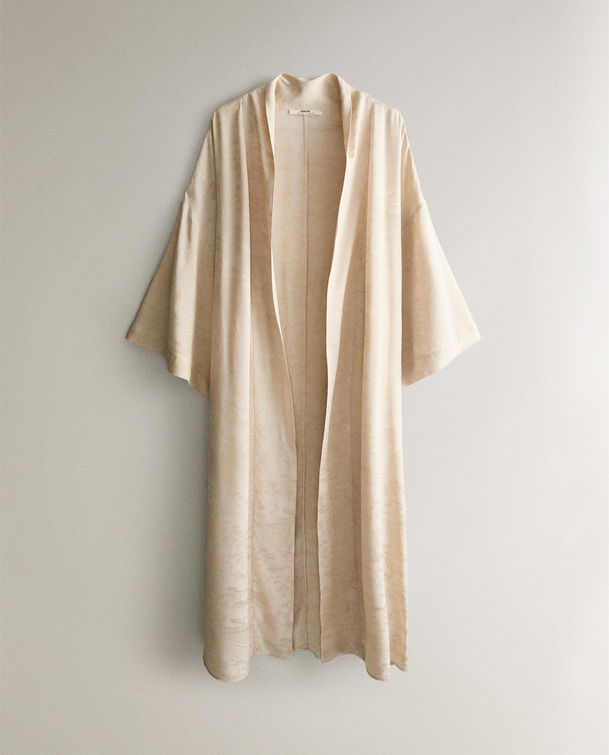 JACQUARD DRESSING GOWN product thumbnail 2