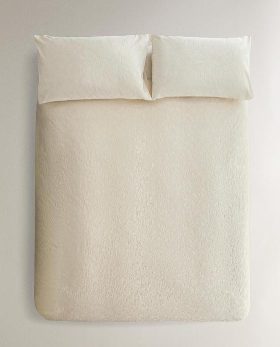 COTTON JACQUARD DUVET COVER