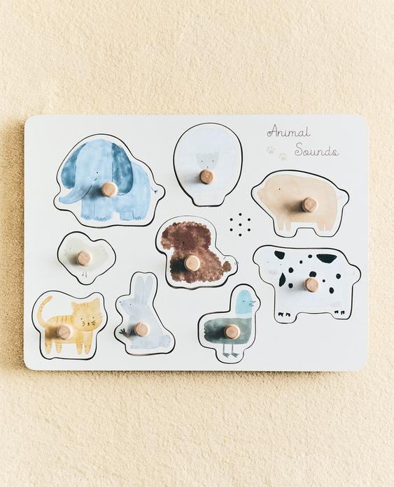 KIDS' ANIMAL SOUNDS PUZZLE KIDS' ANIMAL SOUNDS PUZZLE