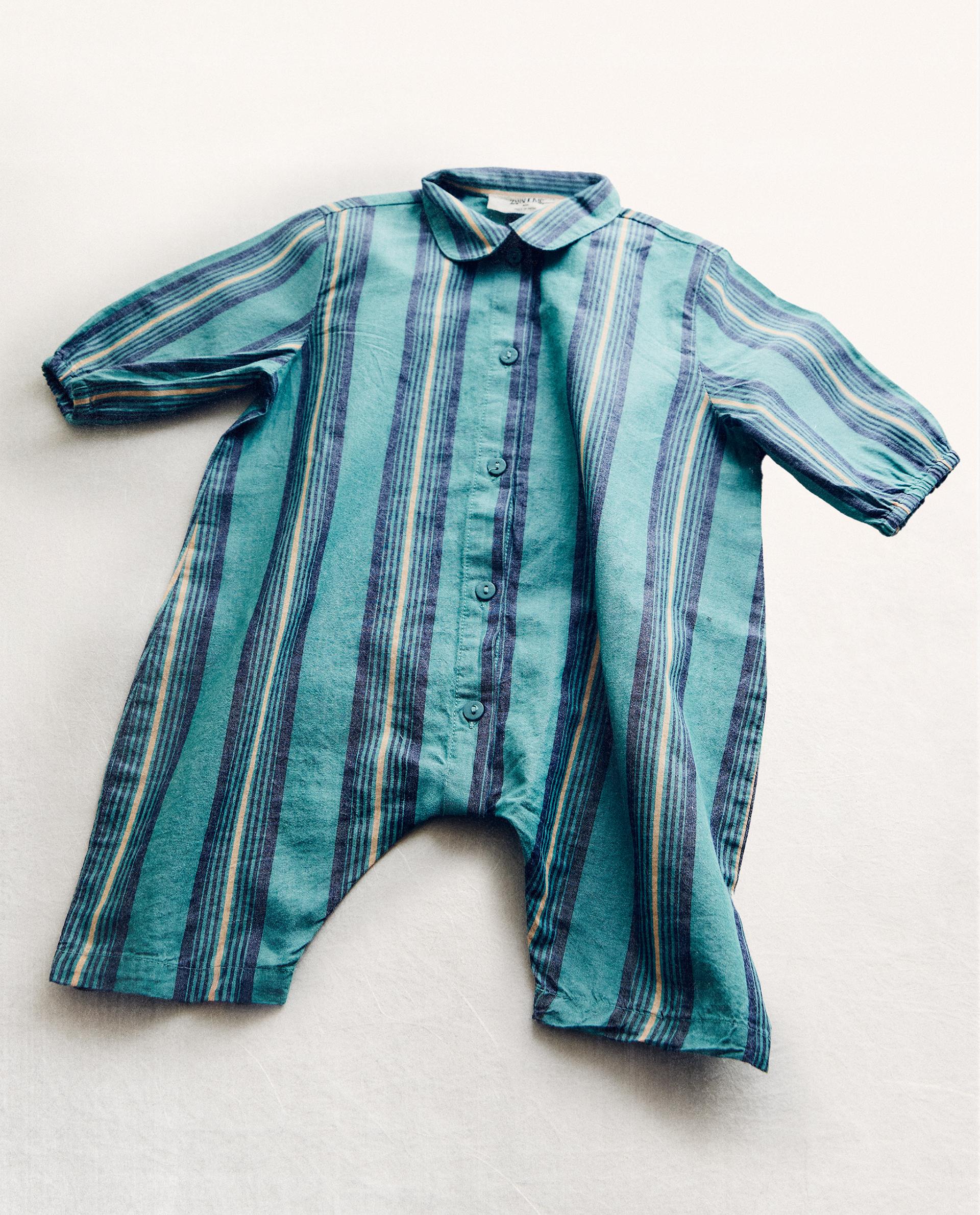 STRIPED BABY ROMPER product thumbnail 10